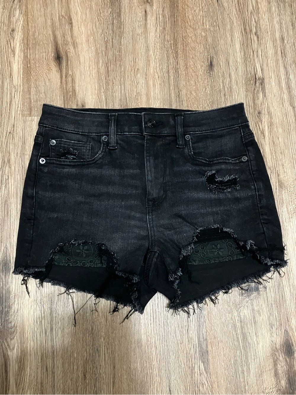 American Eagle High Waist Denim Shorts size 4